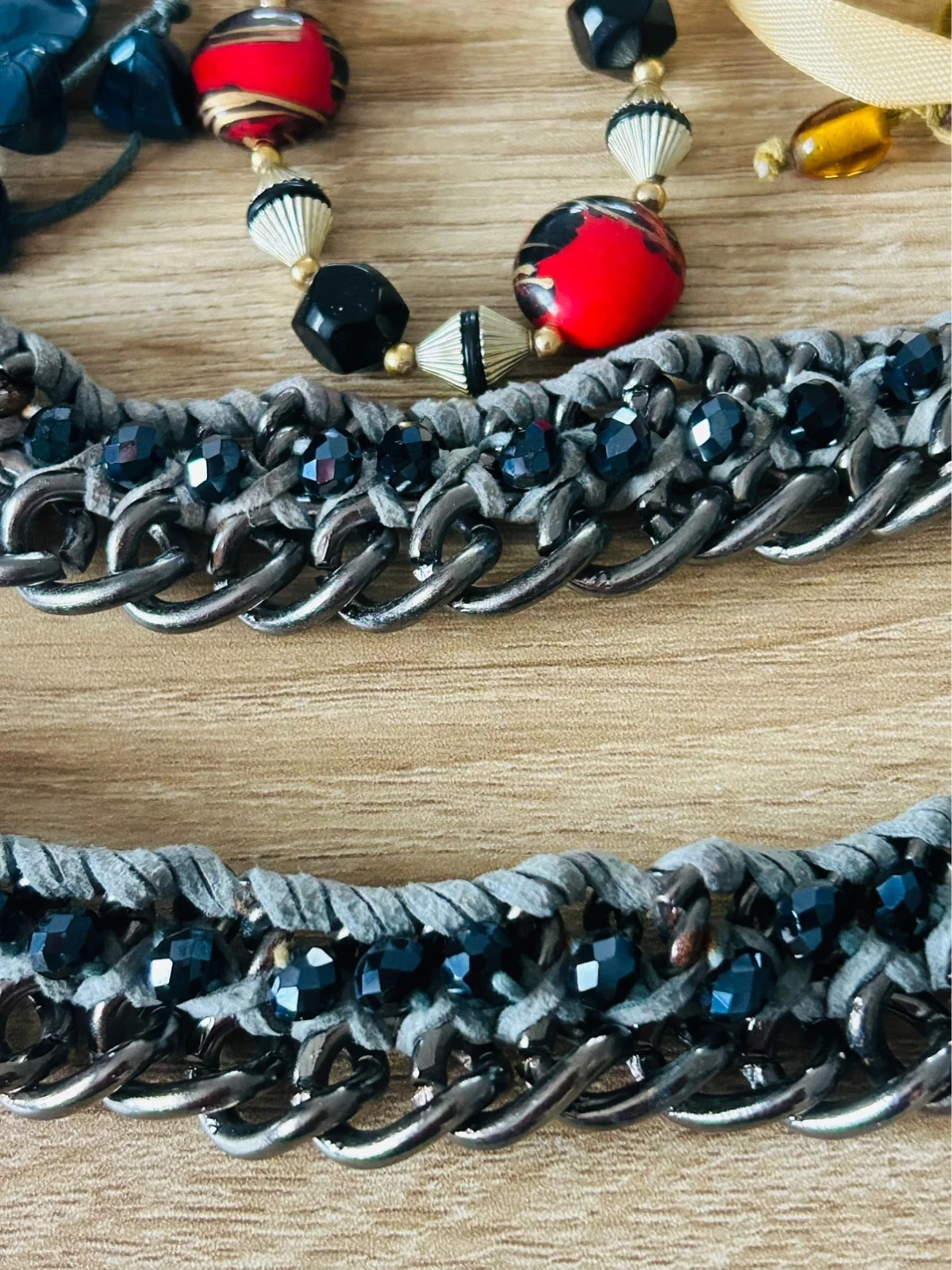 Vintage groot lot oude sieraden voor upcycling – photo 11